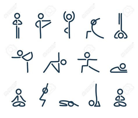 Image result for simple yoga pose illustration | Yoga stick figures, Yoga drawing, Stick figure ...