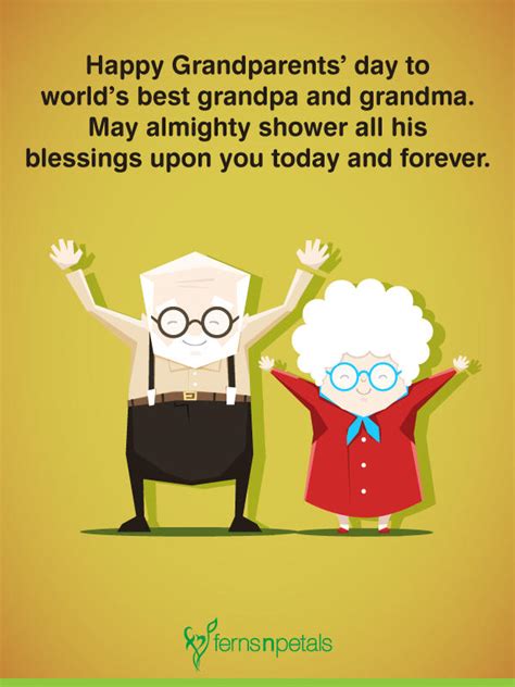 30+ Unique Quotes and Messages to wish Happy GrandParents Day - FNP SG