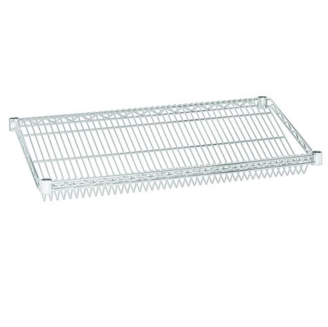 Slanted Wire Shelf, Lacquered Zinc - Mobilize, Organize, Optimize