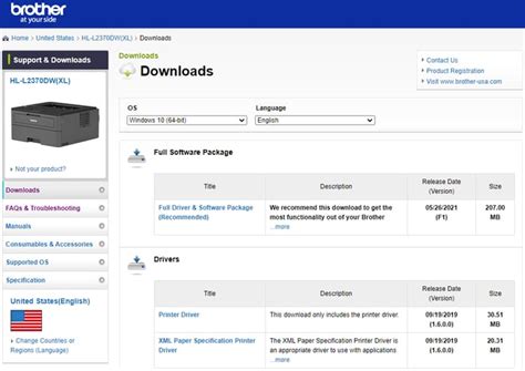 Download, Install & Update Brother HL-L2370DW Printer Driver | TechPout