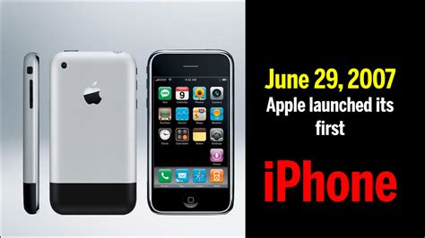 June 29, 2007: Apple launched its first iPhone | Tech - Times of India ...