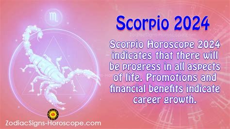 Scorpio Horoscope 2024: Career, Finance, Health Predictions