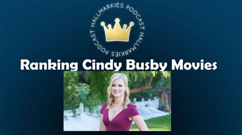 Ranking Cindy Busby Hallmark Movies and Interview (#CindyBusby) - YouTube