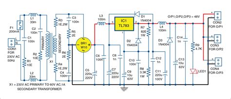 48v Dc Power Supply Circuit Diagram