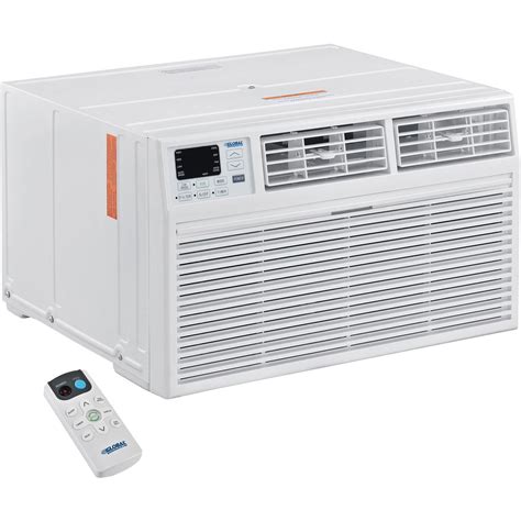 8,000 BTU Through The Wall Air Conditioner, Cool with Heat, 115V ...