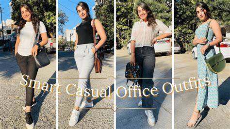 Elegant Office Outfit Ideas | 5 Stylish Look for Monday to Friday - YouTube