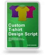 Custom T-shirt Design Script Software at Rs 20000/pack | customized software development service ...