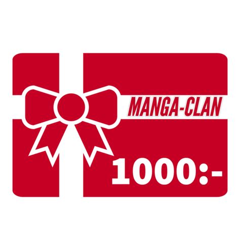 Manga Clan Presentkort – Manga-Clan.com