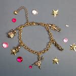 Nutcracker Characters Five Charms in Gold Charm Bracelet — Nutcracker Ballet Gifts