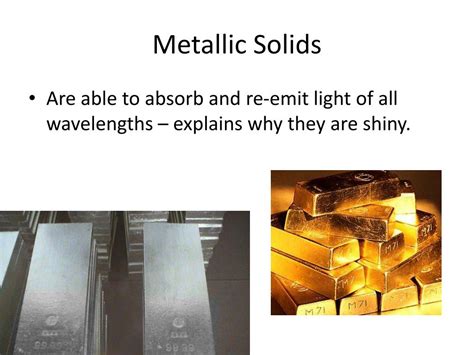 PPT - Metallic, Ionic and Network Solids PowerPoint Presentation, free download - ID:3000177