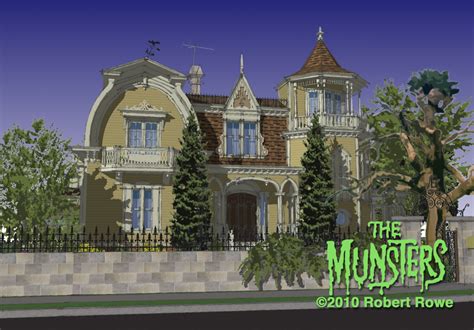 Making Dreams Come True: The Munsters House At Midnight