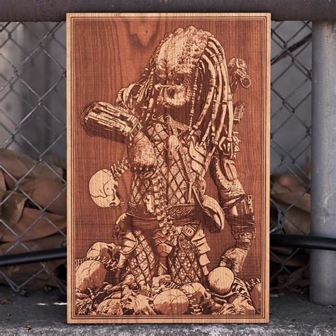 Laser Engraved Wooden Posters You Can Only Appreciate with a Magnifying ...
