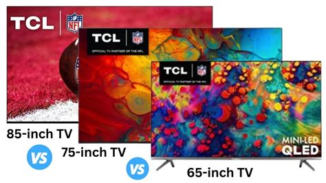 65 Vs 75 Vs 85-inch TV Size Comparison - Display Wow