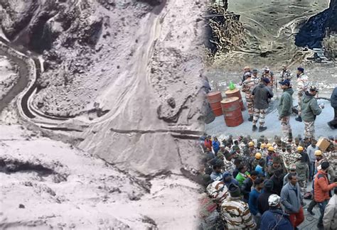 Chamoli Glacier Burst: चमोली में ग्लेशियर टूटने से चपेट में आया BRO ...