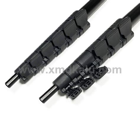 custom carbon fiber / aluminum telescopic pole for video inspection camera