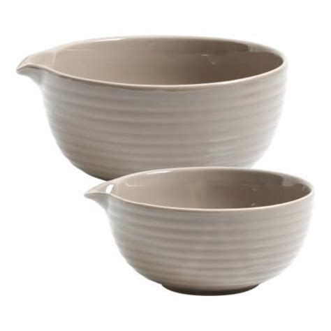 Martha Stewart Vintage Prep Bowls - Brown, 2 pk - Kroger