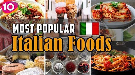 Incredible Top 10 Most Popular Italy Foods || Italy Street Foods ...