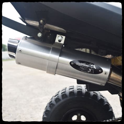 Yamaha Raptor 660 Slip On Exhaust System – Barker's Performance