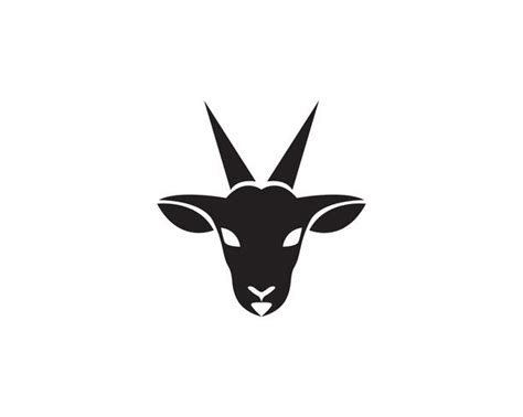 Goat head Logo Template vector 595558 Vector Art at Vecteezy