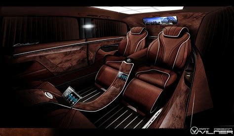 Luxury Mercedes Vito - Interior on Behance | Luxury car interior, Interior, Luxury