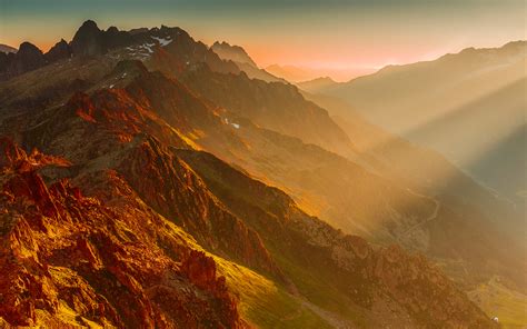 French alps sunset wallpaper | 1920x1200 | #30346