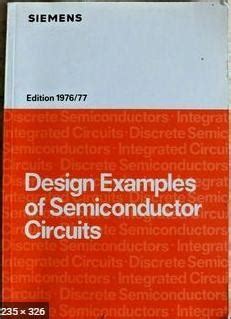 Design Examples of Semiconductor Circuits