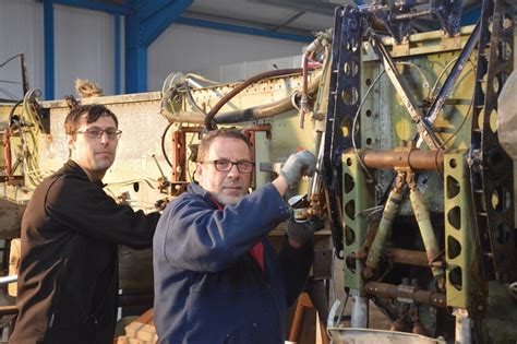 Avro Anson Restoration Project gets Underway - Carew Cheriton Control Tower