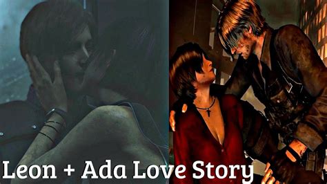 All Ada & Leon Saving Each Other & Flirting Cutscenes + Kiss - Resident Evil Series - YouTube