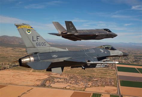 F35 vs F16, fighters in flight | Military Machine