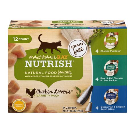 Save on Rachael Ray Nutrish Wet Cat Food Chicken Lovers Grain Free Natural - 12 ct Order Online ...