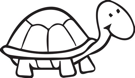 Simple Turtle Cartoon