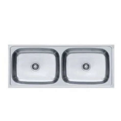 Franke Double Bowl Kitchen Sink at Rs 12200/piece | Banaswadi ...