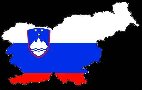 Slovenia Flag Map - MapSof.net