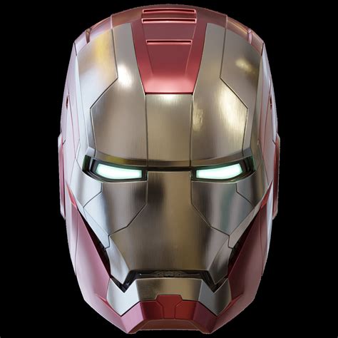 Iron Man Mk5 Helmet 3d Printable Model With Interior Details and Motorization - Etsy