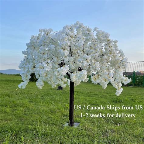 White Blossom Tree - Etsy UK