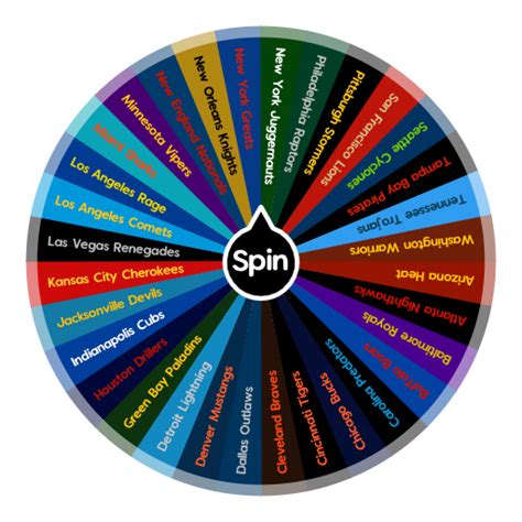 The Ultimate Football Fusion Team Wheel 🏈🏈🏈 | Spin the Wheel - Random Picker