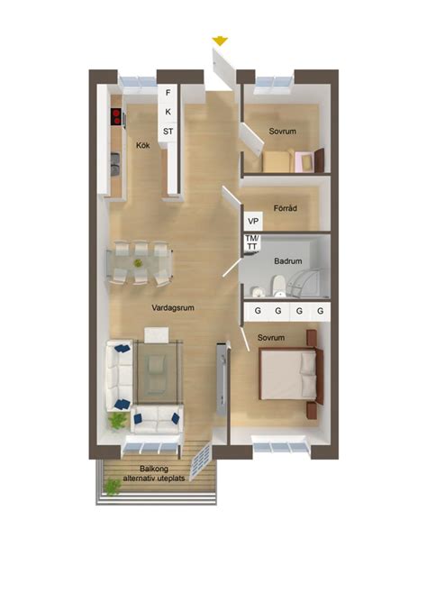 Small 2 Bedroom House Plans With Measurements | Psoriasisguru.com