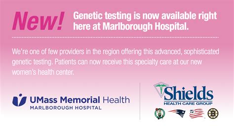 Genetic Testing - Marlborough Hospital - UMass Memorial Health
