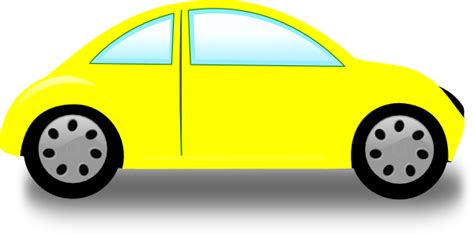 Yellow Car clip art - vector | Clipart Panda - Free Clipart Images | Clip art, Car, Yellow car