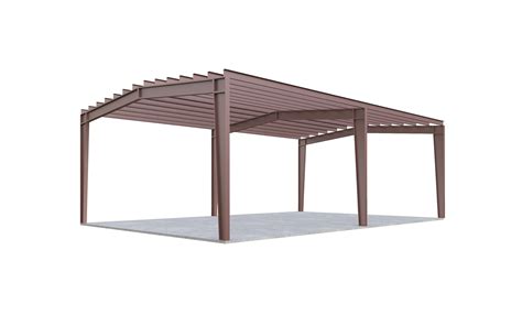 24x30 Carport Package - Two Car Metal Carport | General Steel Shop