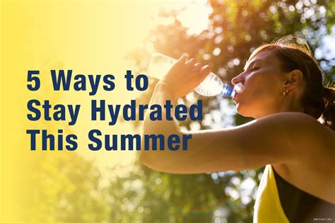 5 Ways to Stay Hydrated This Summer | The Centre - Rolla's Health & Recreation ComplexThe Centre ...