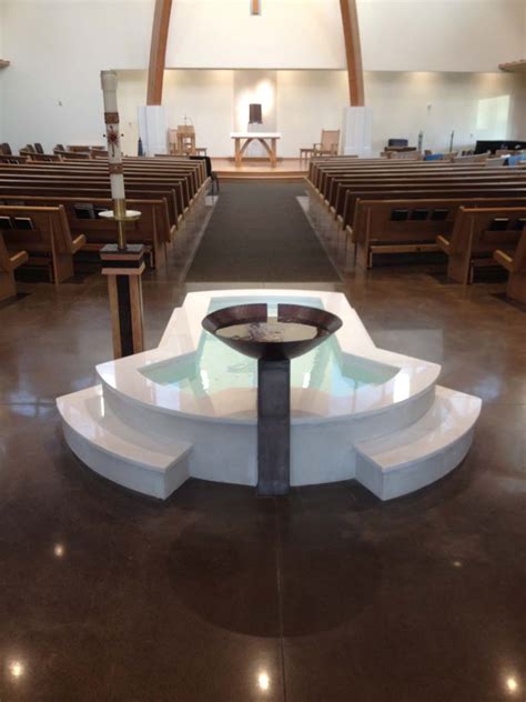 Baptismal Pool – Keiser, OR | Natural Stone Designs