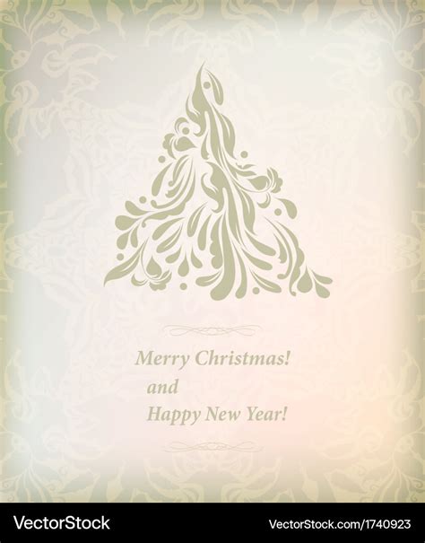 Beautiful card for merry christmas Royalty Free Vector Image