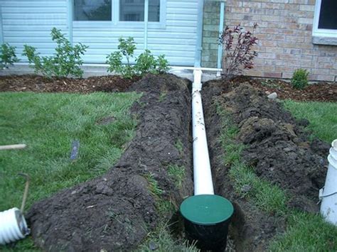 Underground Downspout Extension | Backyard drainage, Downspout drainage, Drainage solutions