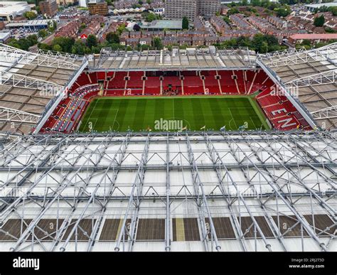 Manchester United Stadium Stock Photo - Alamy