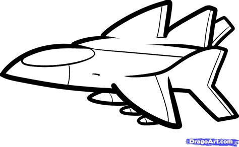 Airplane Drawing For Kids - Cliparts.co