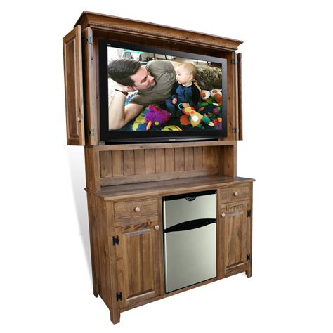 Rustic Shaker Outdoor TV Cabinet