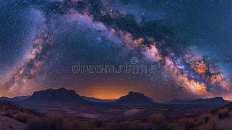 Tranquil Night at Big Bend Dark Sky Reserve - Serene Milky Way and ...