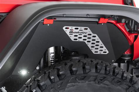 Quadratec Aluminum Inner Fender Liners for 18-24 Jeep Wrangler JL | Quadratec