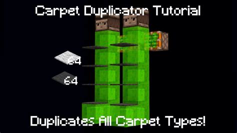 Minecraft Carpet Duplicator | www.stkittsvilla.com